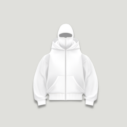 Sudadera con capucha y balaclava