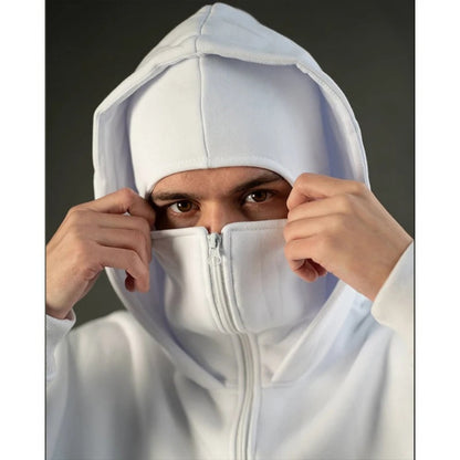 Sudadera con capucha y balaclava